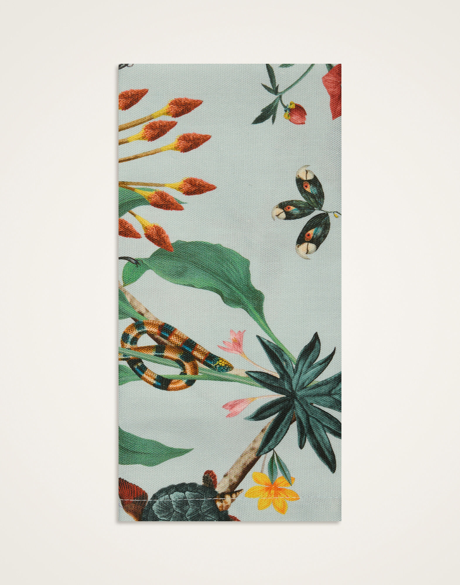 La DoubleJ Large Napkins Set Of 2 Fantastic Creatures Light Blue NAP0017COT073FCR01BU01