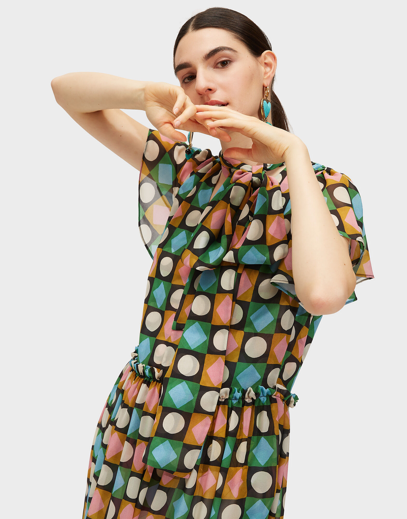 LaDoubleJ Lou Lou Dress Lucky Charms DRE0141CHF001CHA0001