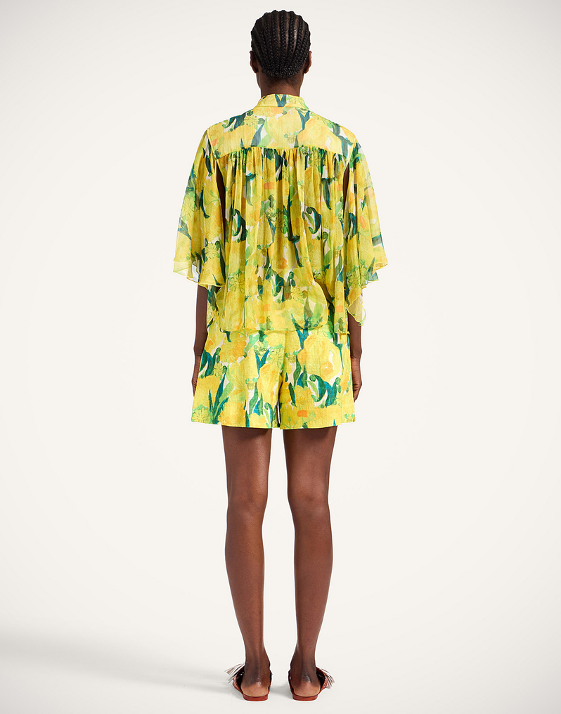 La DoubleJ Good Butt Shorts La DoubleJ Good Butt Shorts Zesty Yellow TRO0010COT005ZES01YE02