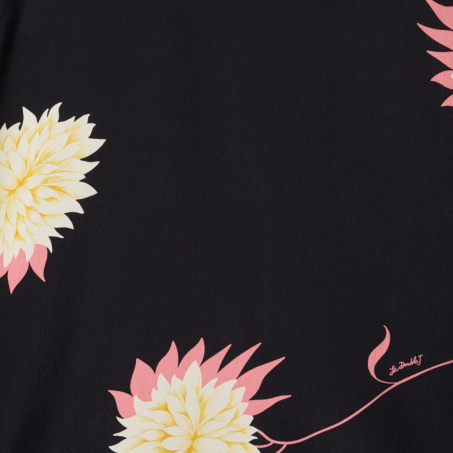 La Doublej Friday Dress In Derby Black