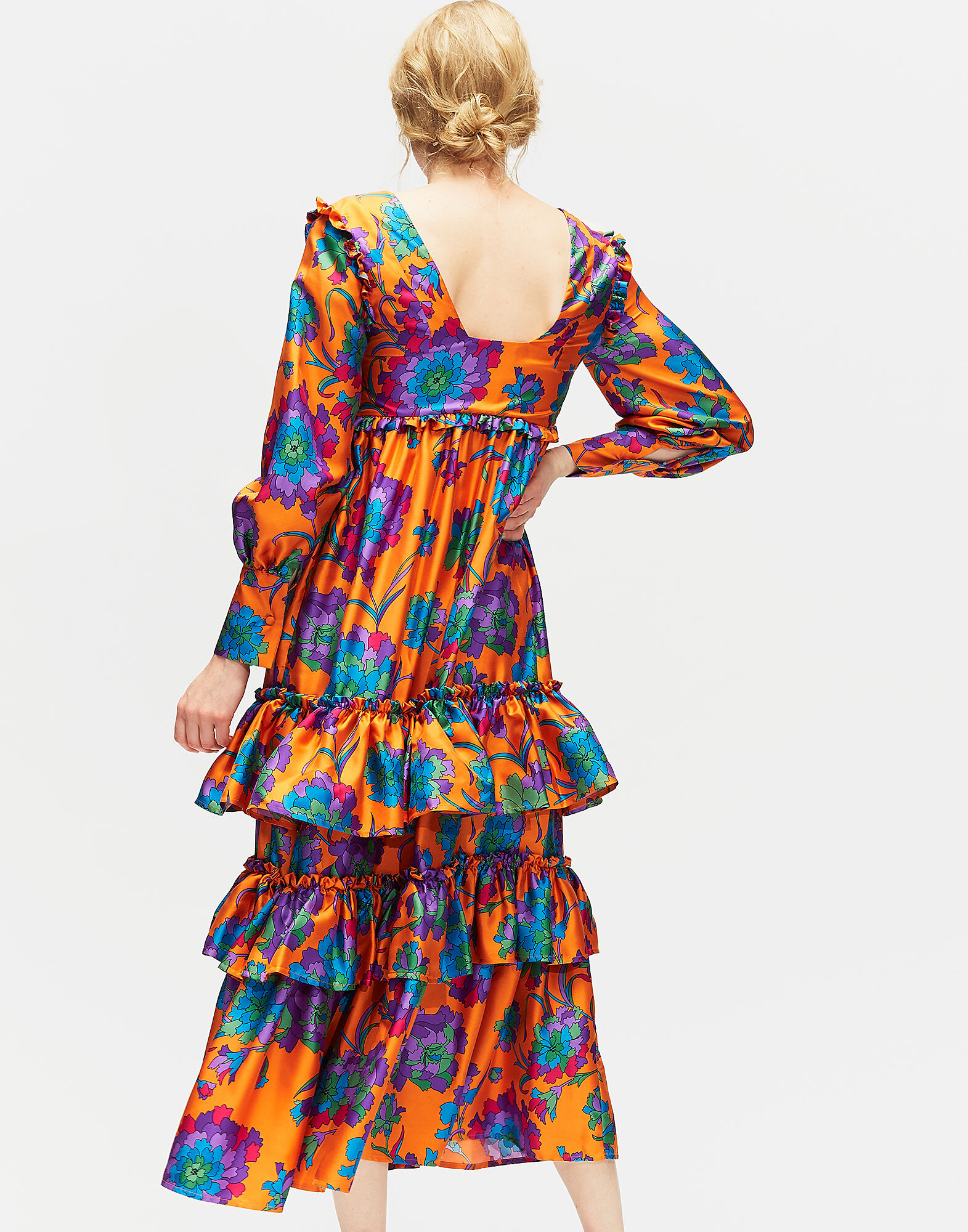 LaDoubleJ Casati Dress Dandelion Arancio DRE0046SIL001DAN0002