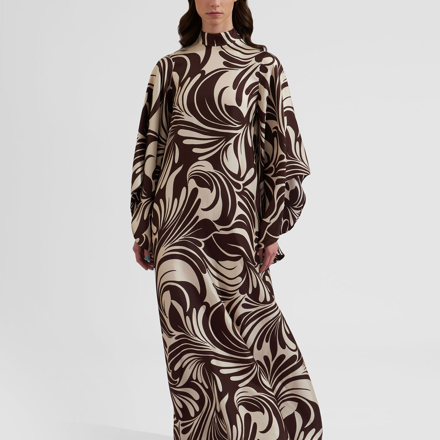 La Doublej Magnifico Dress In Watermarble
