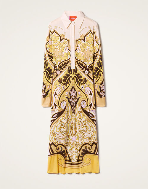 La DoubleJ Perry Street Dress Spells Placée Yellow DRE0807JER053SPE01YE02