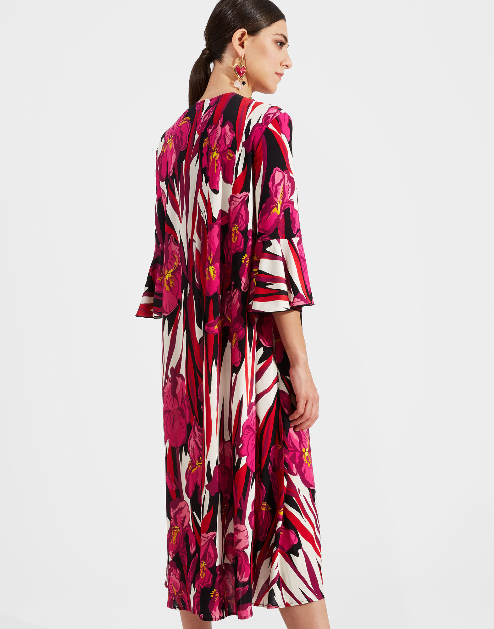 LaDoubleJ 9 To 5 Dress Iris Rosa DRE0221JER003IRI0002