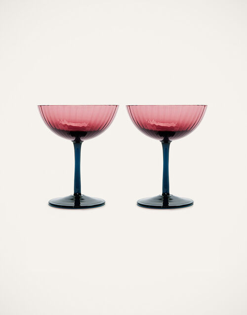 La DoubleJ Champagne Coupe Set of 2 La DoubleJ Champagne Coupe Set of 2 Viola GLA0012MUR001VIO0005