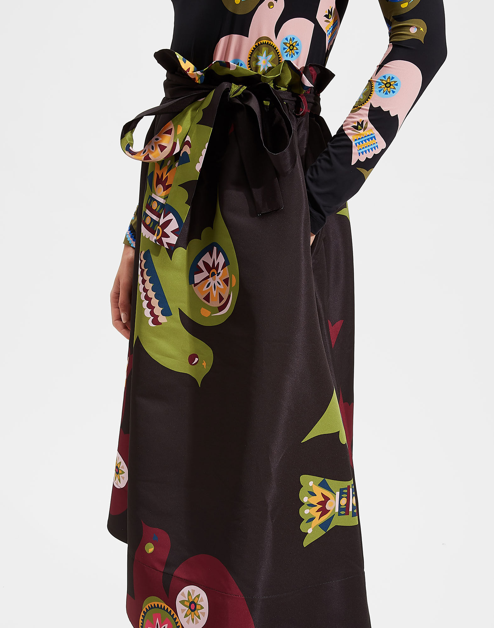 LaDoubleJ Sardegna Skirt Paper Dove SKI0043FAI001DOV0001