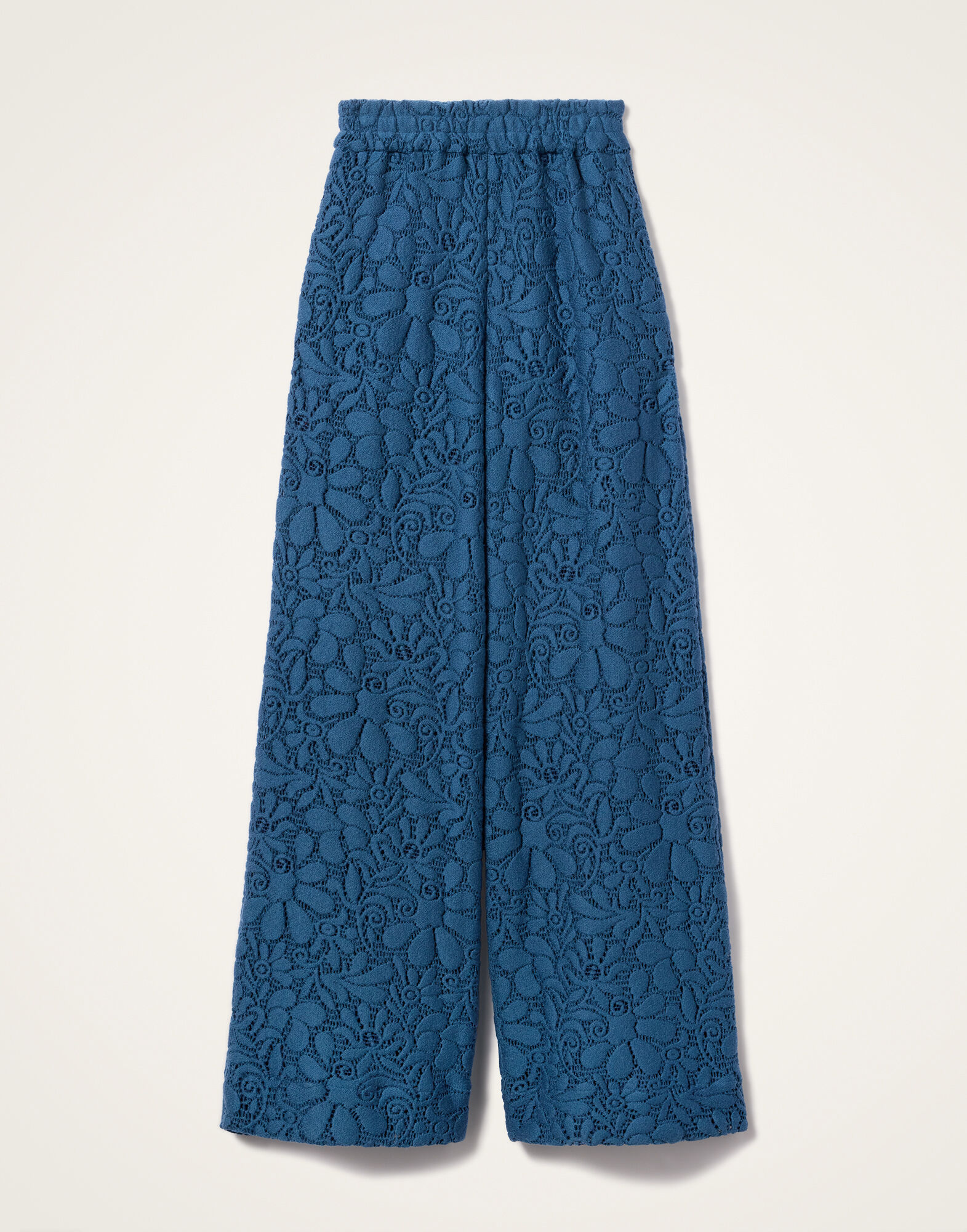 La DoubleJ Lacey Palazzo Pants Solid Blue TRO0185LAC003SOLIDBU03