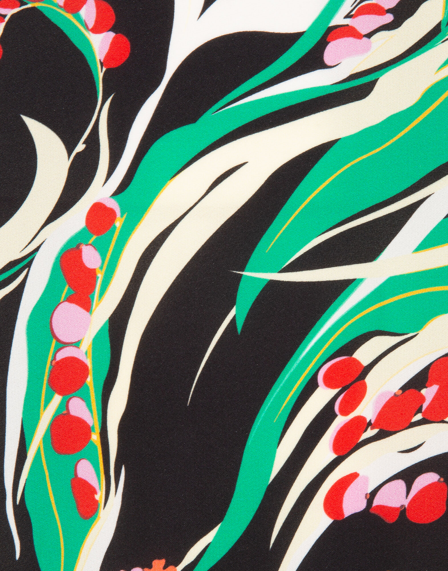 LaDoubleJ Frill Wrist Top Windy Flowers SHI0024VIS001WIN0001