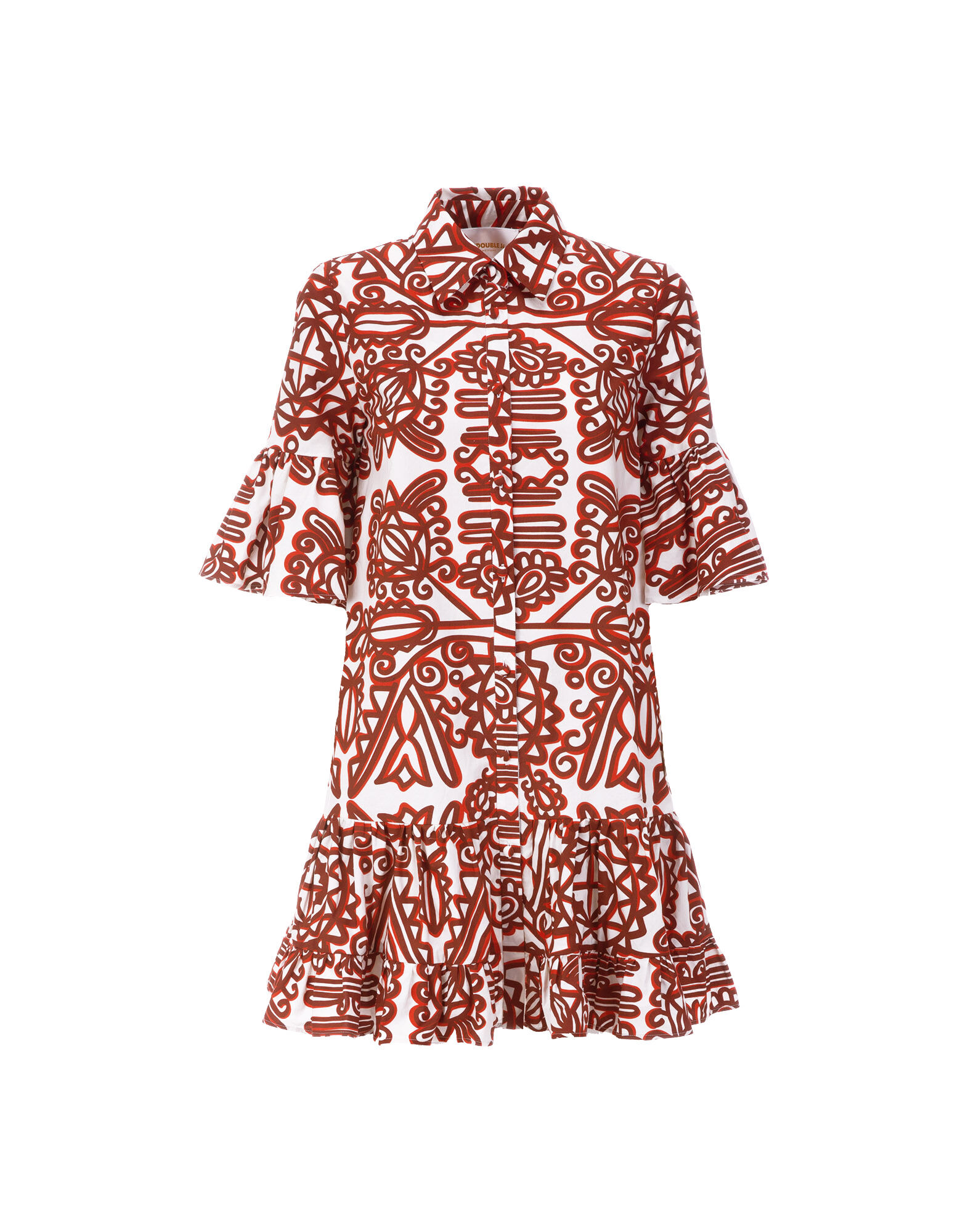 La DoubleJ Choux Dress Parnaveg DRE0193COT001PRN0001