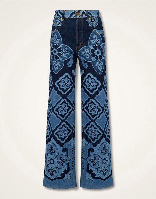 La DoubleJ Better Than Your Boyfriend Jeans Partenope Navy TRO0091DEN002PRT03BU06