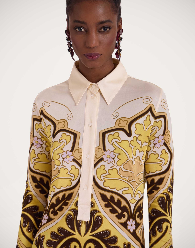 La DoubleJ Perry Street Dress La DoubleJ Perry Street Dress Spells Placée Yellow DRE0807JER053SPE01YE02