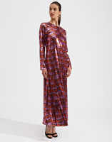 La DoubleJ Swank Swing Dress La DoubleJ Swank Swing Dress Liberace Ciclamino DRE0206PAI001LBR0002