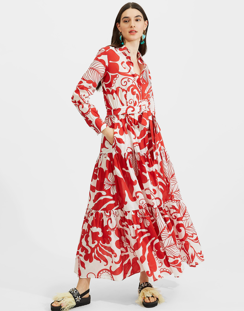 LaDoubleJ Bellini Dress LaDoubleJ Bellini Dress Marea DRE0016COT003MRE0001