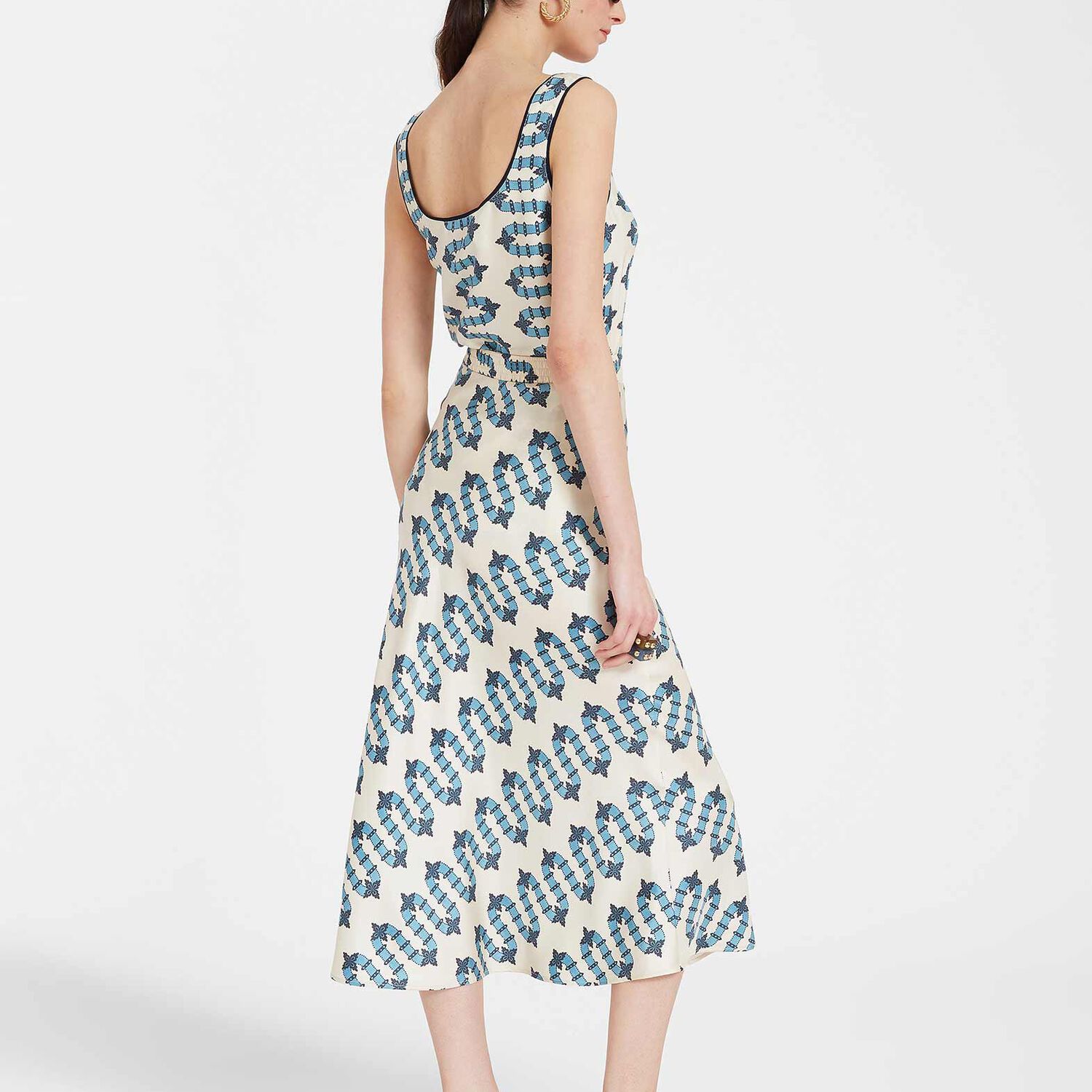 La Doublej Lungomare Skirt In Scirocco Ivory