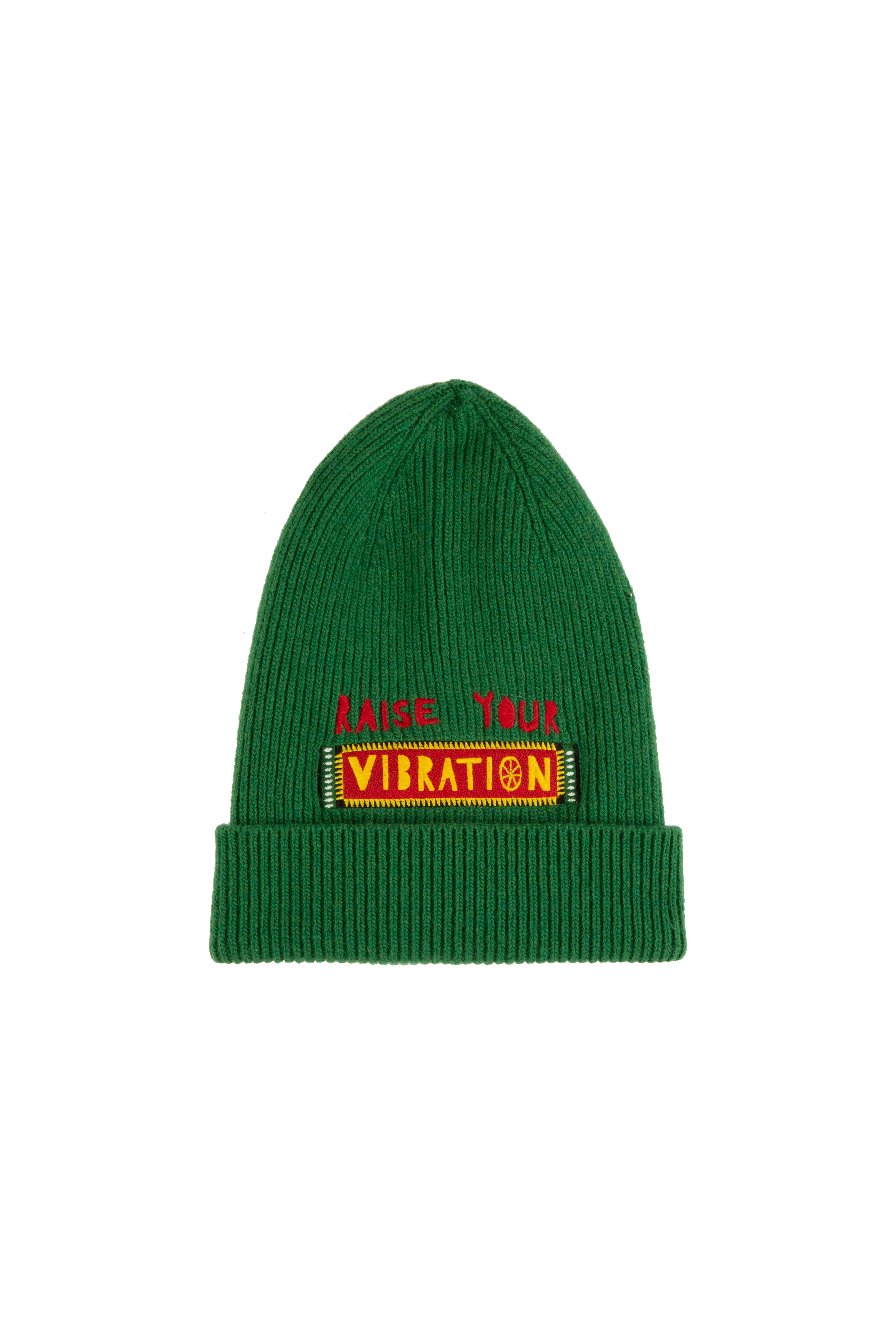 LaDoubleJ Beanie Solid Green HAT0002KNI029GRE0002