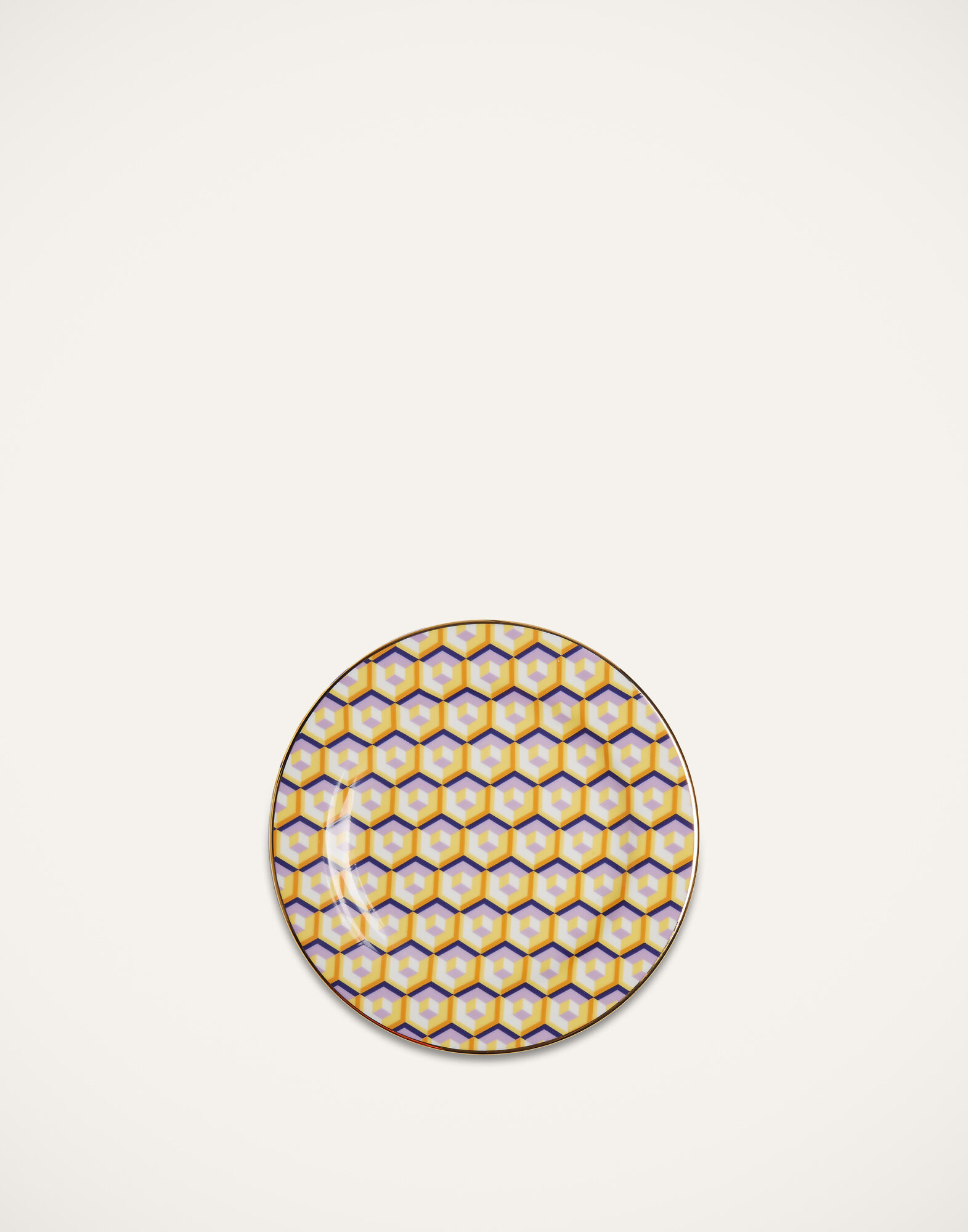 La DoubleJ Dessert Plate Set of 6 Cubi Mix DIS0058CER001CUB0012