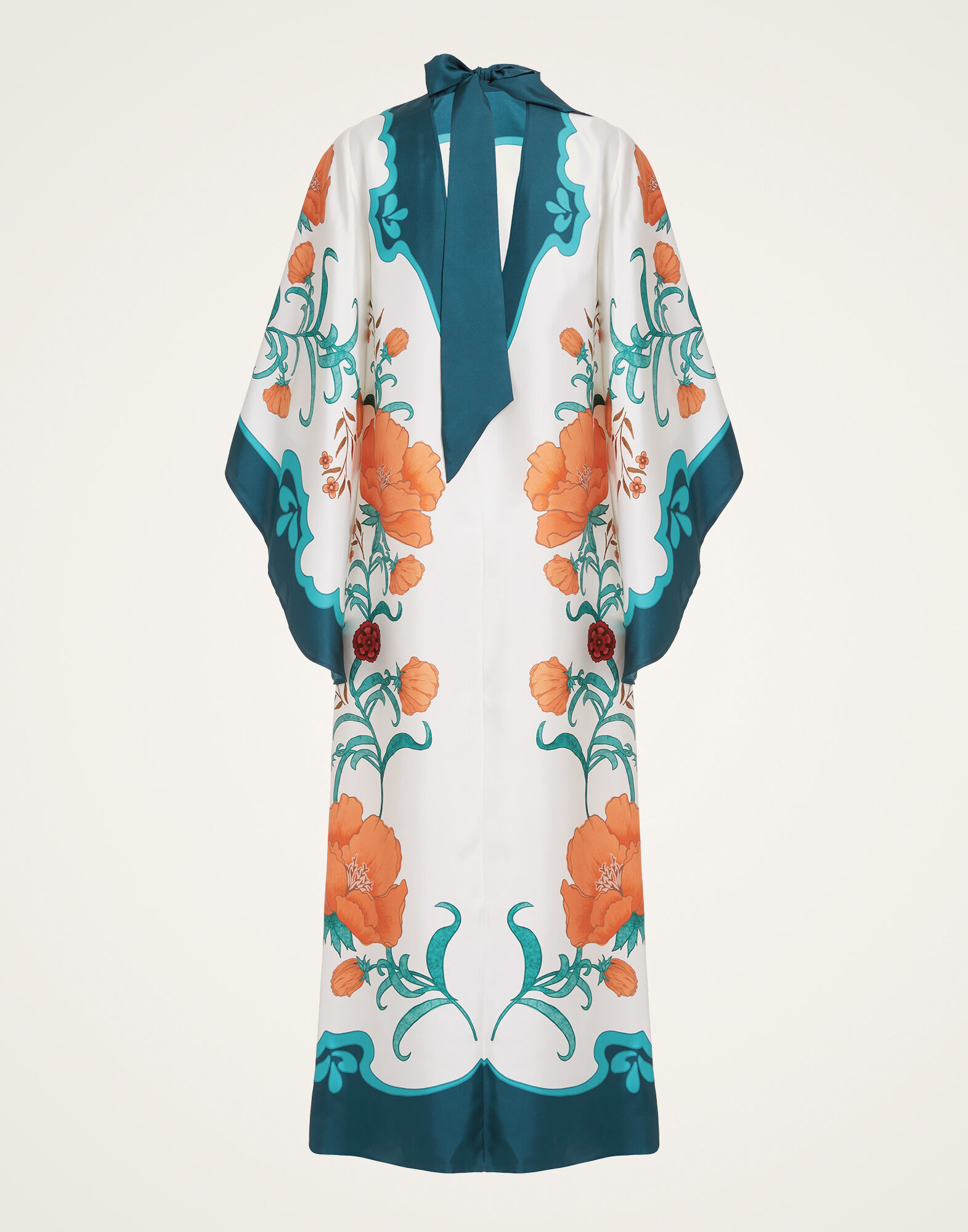 La DoubleJ Magnifico Dress Morpheus Plac&eacute;e Orange DRE0788SIL001MOR01OR02