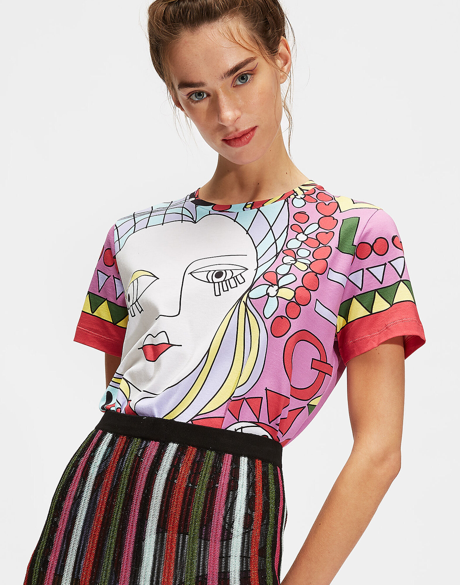 LaDoubleJ Total Goddess T-Shirt Persephone Big Placed SHI0033JER009PRS0003