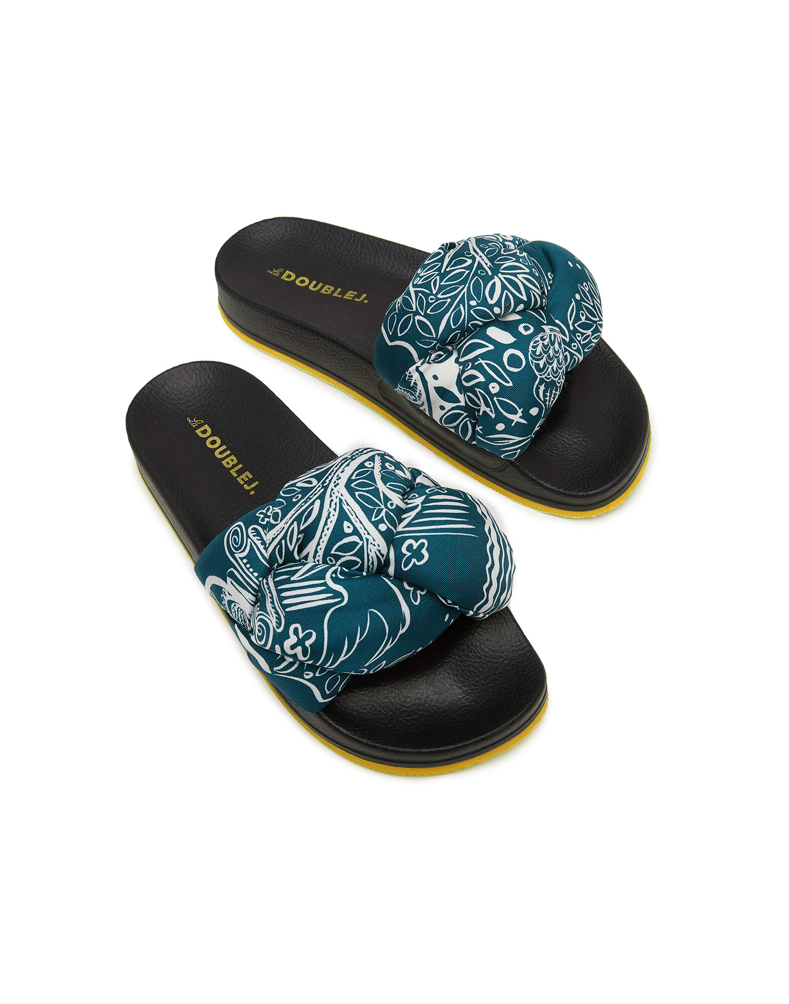 La DoubleJ Treccia Slides Ionic SHO0005FOD001ION0001