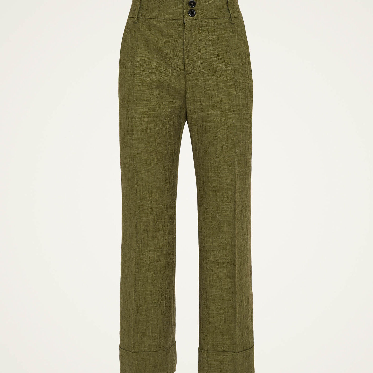 La Doublej Hendrix Pants In Solid Camouflage