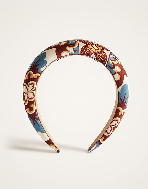 La DoubleJ Medici Headband Palazzo Chocolate HEB0017FOD001PAL10BR07