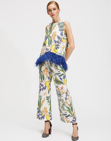 LaDoubleJ Hendrix Pants LaDoubleJ Hendrix Pants Botanical TRO0014COT005BOT0001