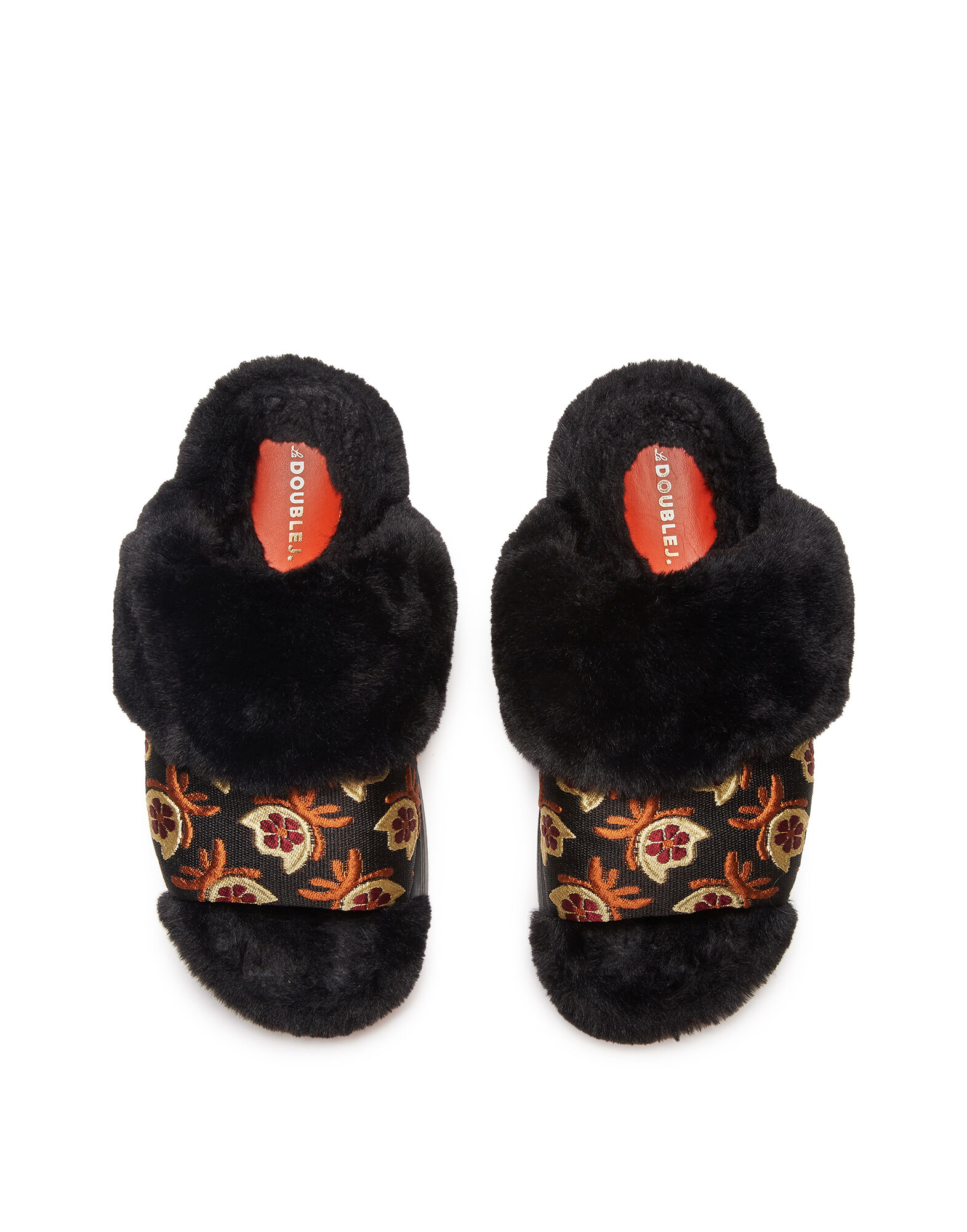 La DoubleJ Winter Slides Bella Nero SHO0030JAC034MUL0049