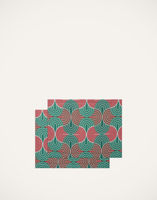 La DoubleJ Placemat Set Of 2 La DoubleJ Placemat Set Of 2 Slinky Verde TBM0001LIN001SLI0005