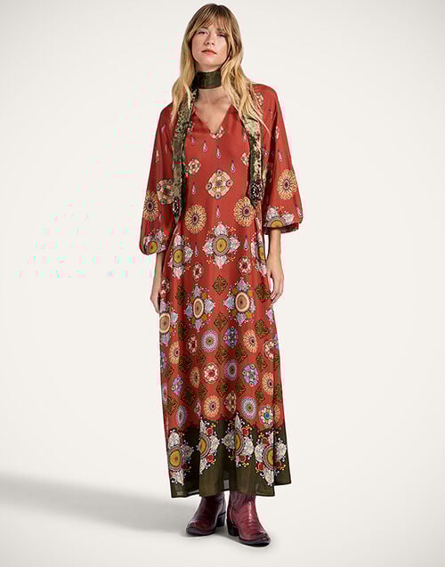 La DoubleJ Diva Dress La DoubleJ Diva Dress Nucleus Rust DRE0776VIS019NUC01OR04