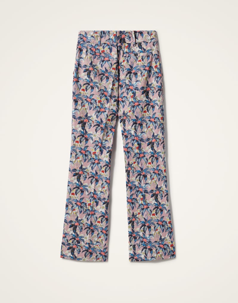 La DoubleJ Hendrix Pants La DoubleJ Hendrix Pants Mini Tropicana Mauve TRO0014COT005TRC02PU06