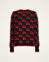 La DoubleJ Cherry Sweater La DoubleJ Cherry Sweater Black / Red PUL0103KNI064VAR0166