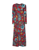 La DoubleJ Long Sleeve Swing Dress Sicomore Red DRE0184VIS001SIC01RE01
