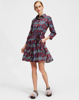 LaDoubleJ Short Bellini Dress Blooms DRE0121COT003PFI0002