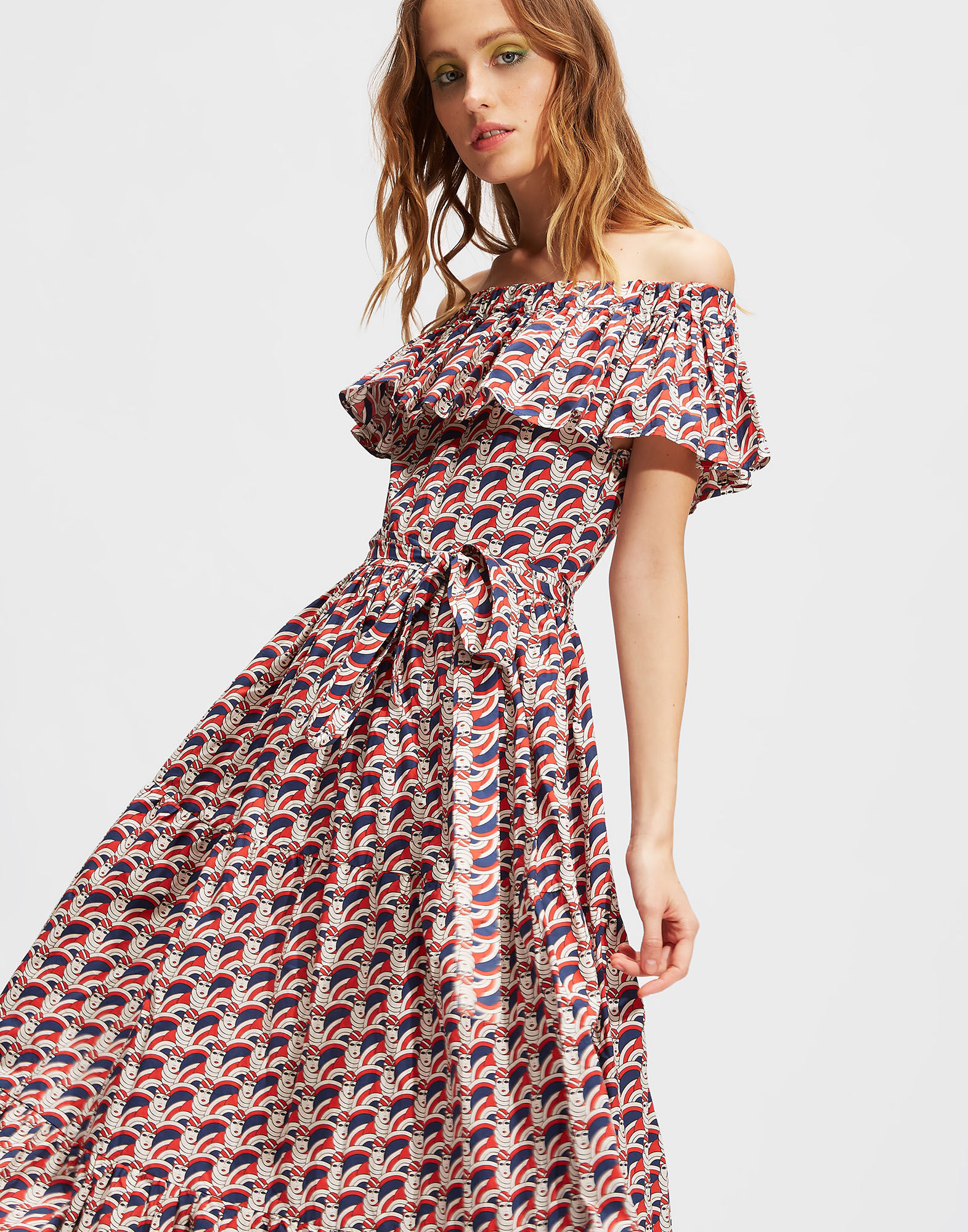 LaDoubleJ Yacht Dress Faccine DRE0030COT001FAC0001