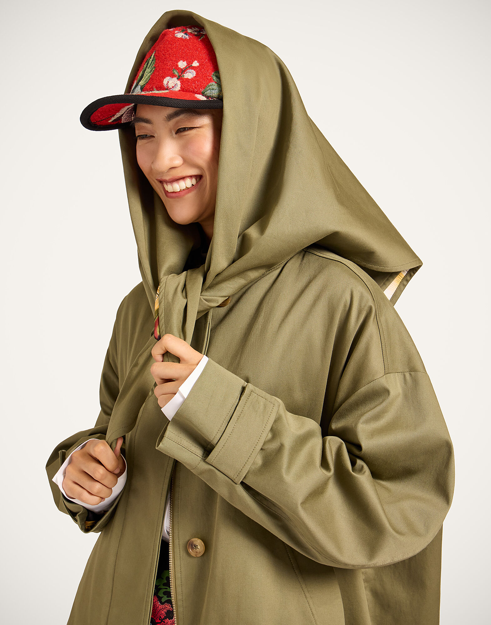 La DoubleJ Babeball Cap Honolulu Red HAT0023JCQ117HON01RE01