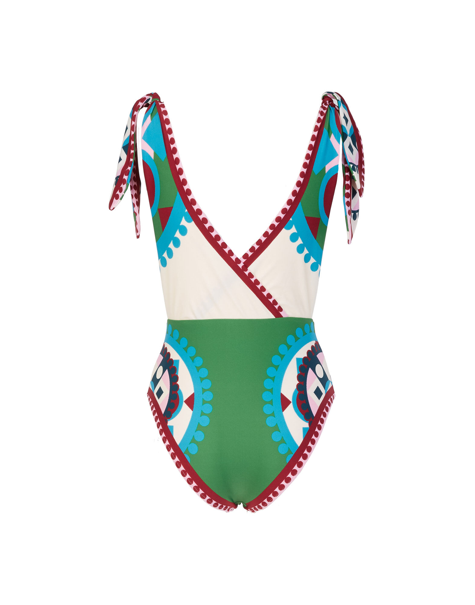 La DoubleJ Hazzard Swimsuit Ruote Plac&eacute;e SWI0039LYC003RUO0007