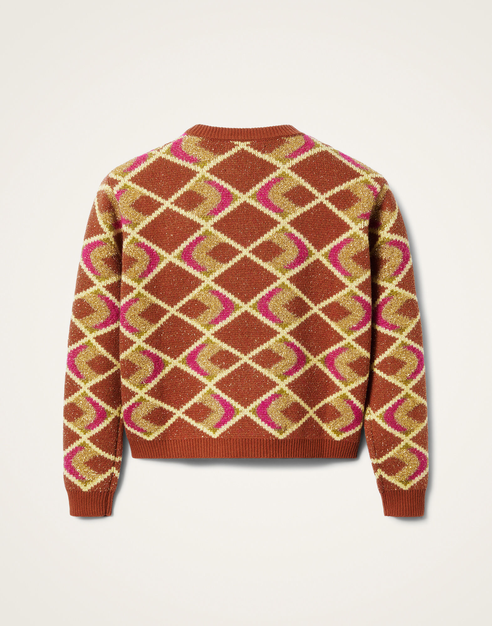 La DoubleJ Half-Light Crewneck Half-Light Brown PUL0240KNI132VA306BR02