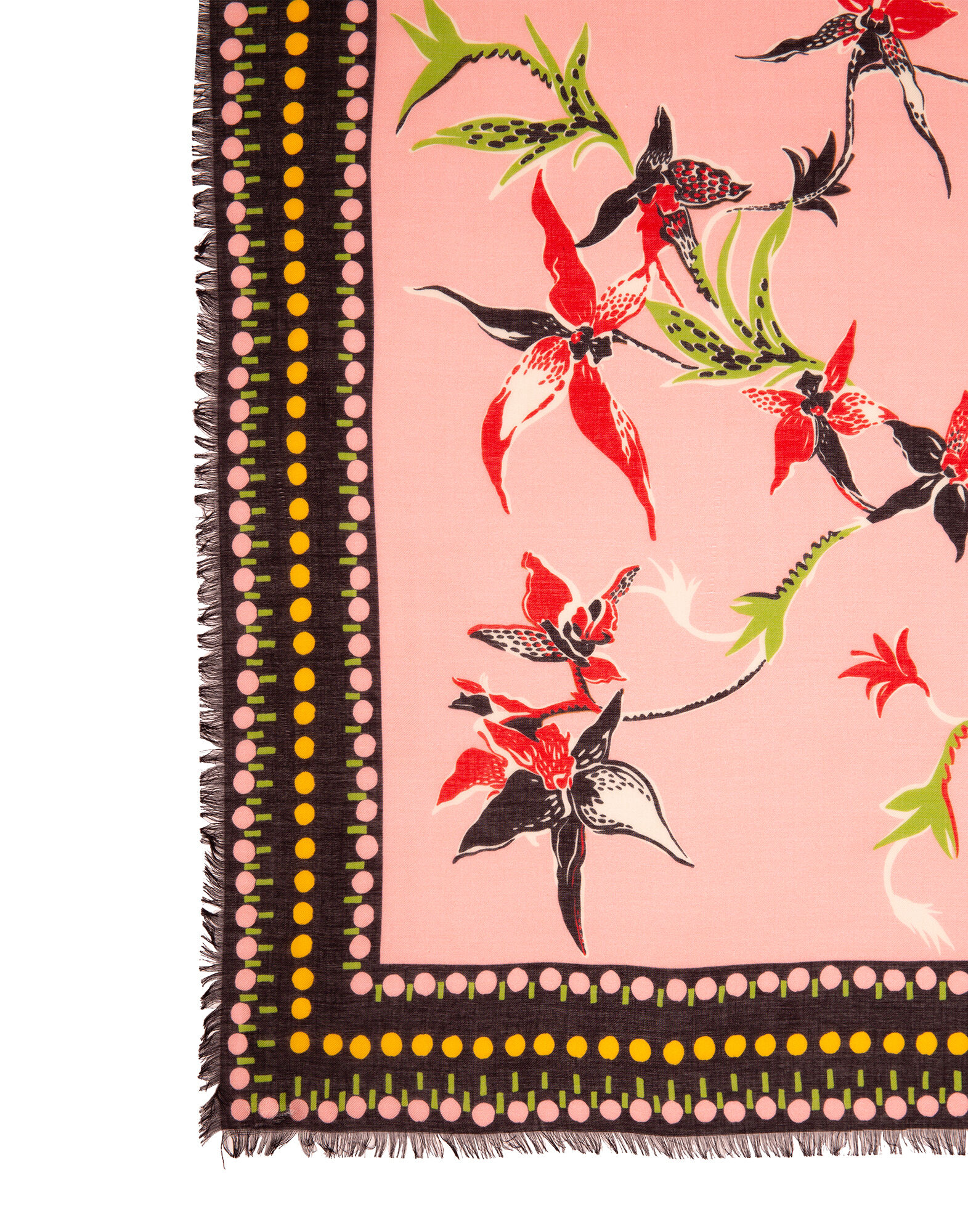 LaDoubleJ Square Scarf Orchidea SCA0006MOC001ORC0001