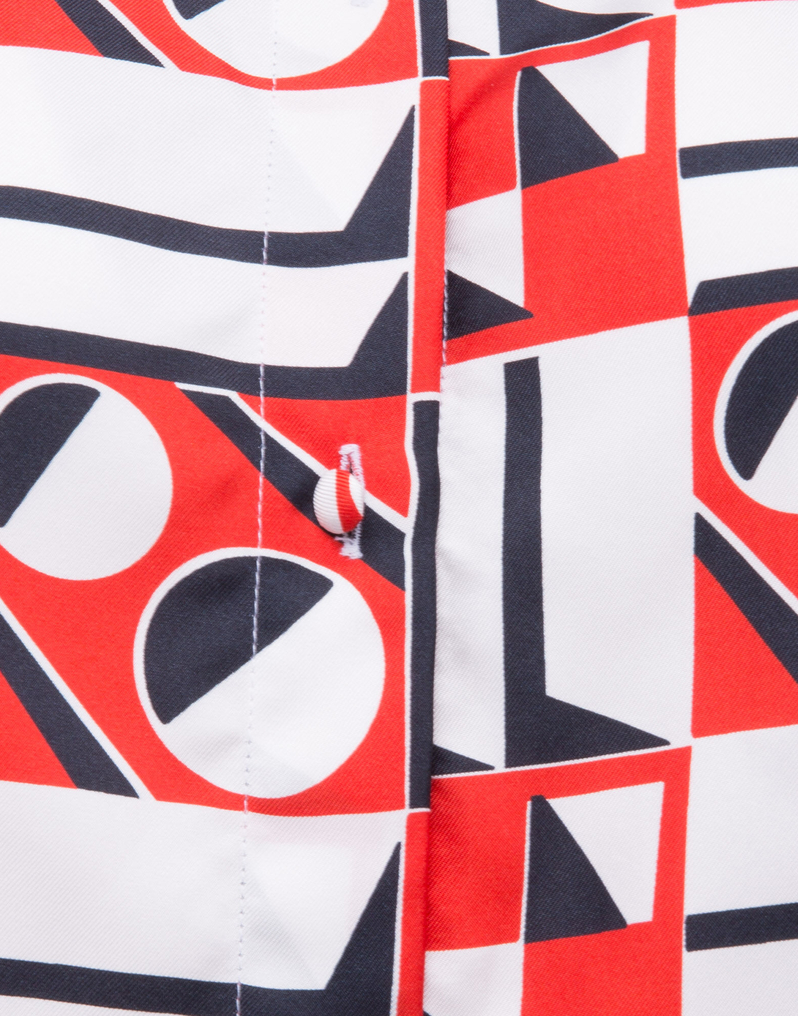 LaDoubleJ Boy Shirt LaDoubleJ Boy Shirt Geometrico SHI0001SIL001GEO0001