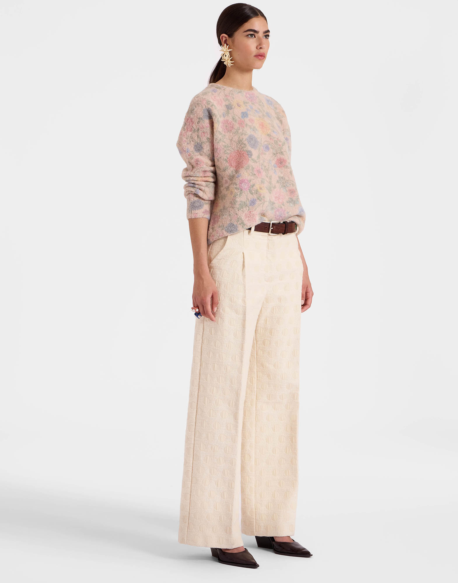 La DoubleJ All-In Sweater Ivory PUL0213KNI124VA280WH04