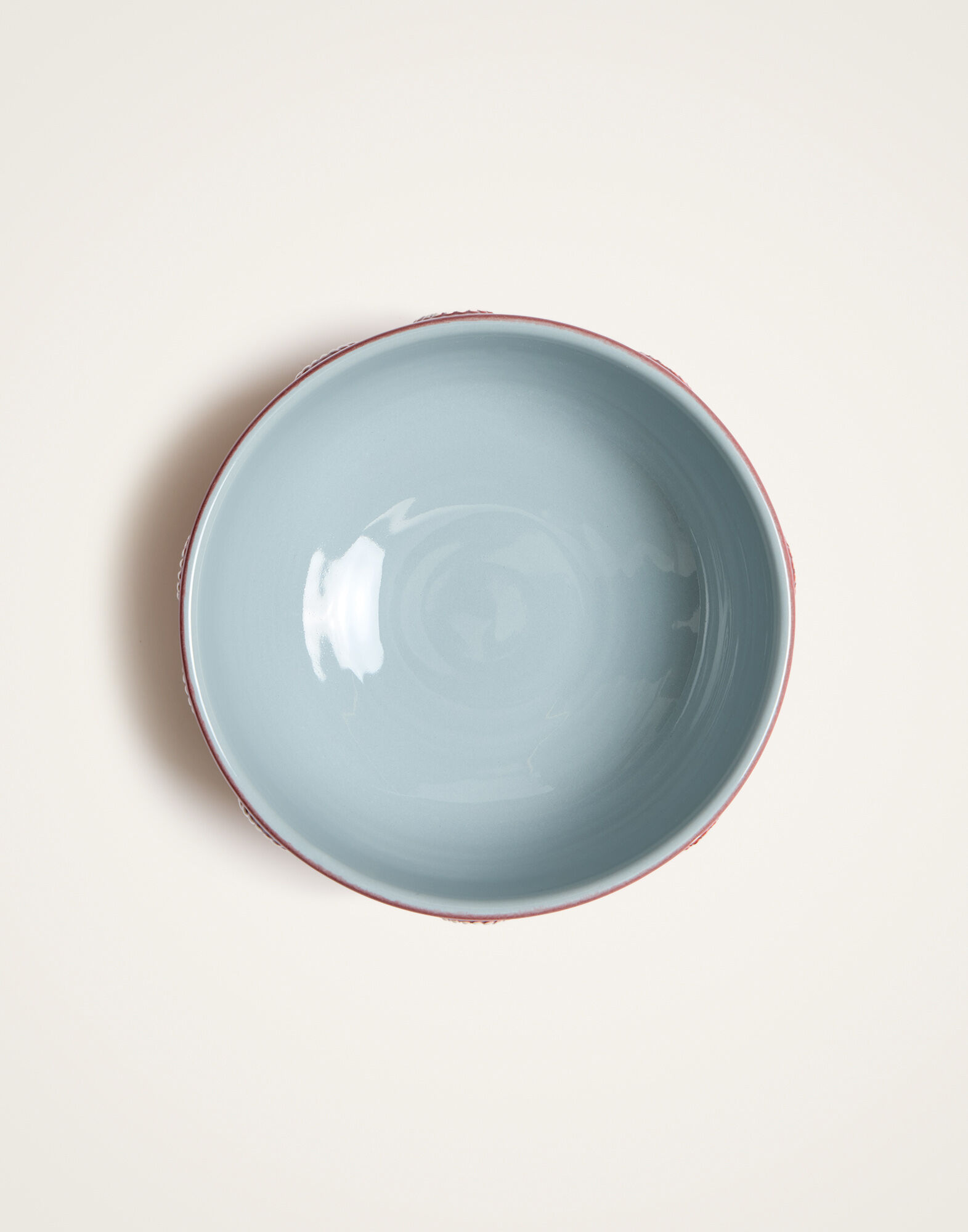 La DoubleJ Daisy Centrepiece Margherita Bordeaux VAS0028CER004MRG01RE02