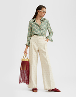 La DoubleJ Boy Shirt La DoubleJ Boy Shirt Fans Mint SHI0001SIL001FAN01GR11