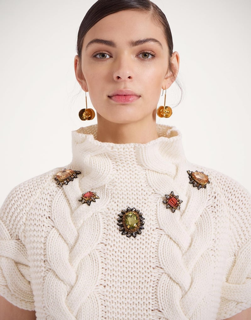 La DoubleJ Portrait Top La DoubleJ Portrait Top Solid Ivory PUL0204KNI120VA271WH04