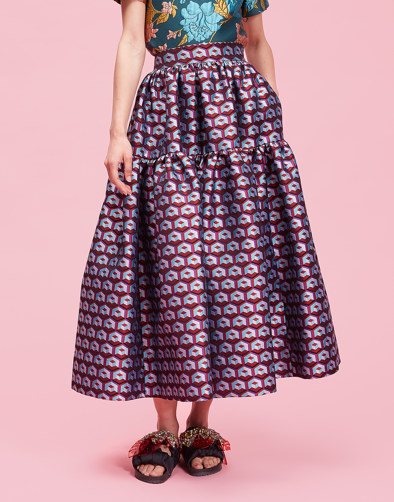 LaDoubleJ Oscar Skirt LaDoubleJ Oscar Skirt Cubi Rossi SKI0012JAC003CUB0001