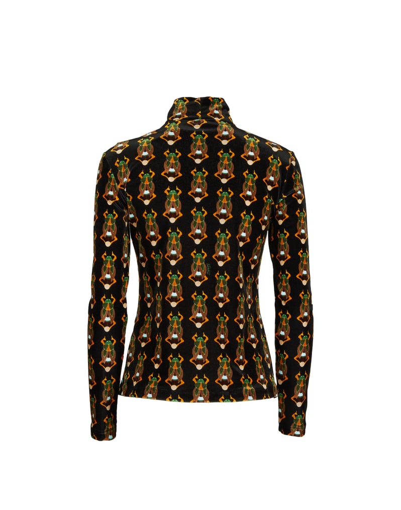 La DoubleJ Turtleneck La DoubleJ Turtleneck Scarab Black SHI0030VEL006SCA01BL01