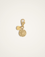 La DoubleJ Mini Scarab Charm La DoubleJ Mini Scarab Charm 24k Gold Plate CHM0012BRA003SOLIDYE05