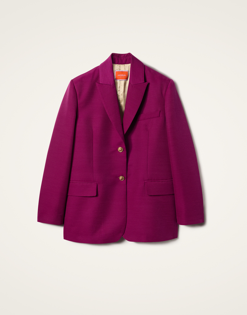 La DoubleJ Jones Jacket La DoubleJ Jones Jacket Solid Purple JAC0106CAD001SOLIDPU01