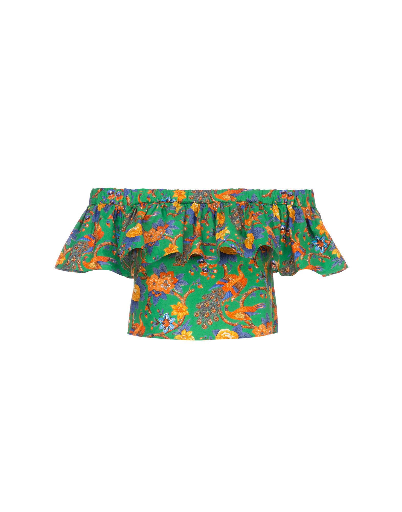 LaDoubleJ Double Love Top Pavone Verde SHI0022COT001PAV0003