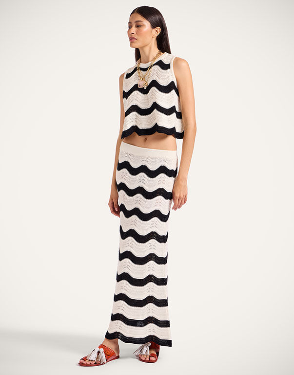 ワンピース LA DOUBLEJ Women Mid Skirts DRE0159SIL001IRS04 OR03 WHITE Filter Dress in Tropicana White for Women | La DoubleJ US