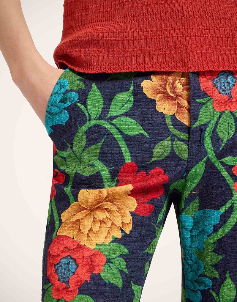 Hendrix Pants in Queen Peony Blue for Women | La DoubleJ